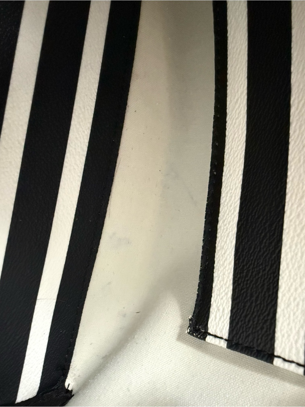 kate spade Black and White Striped Tote - Picture 12 of 16